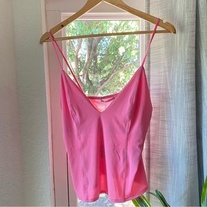 ZARA Pink Crop Top Size Medium NWT